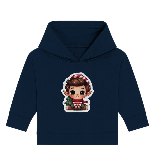 Christmax baby elf - Baby Organic Hoodie