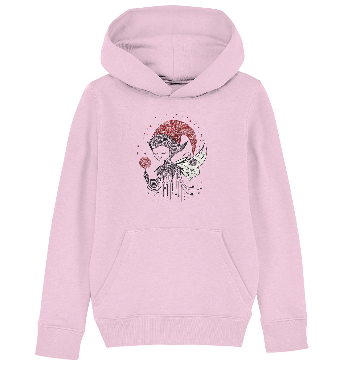 Winter Elf Wonder - Kids Basic Hoodie