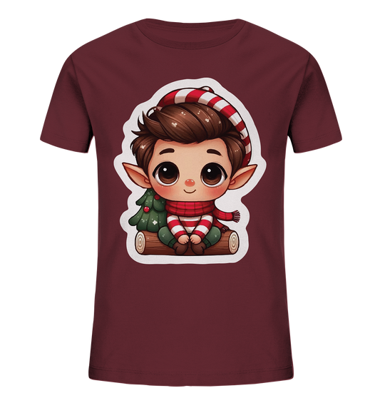 Christmax baby elf - Kids Organic Shirt