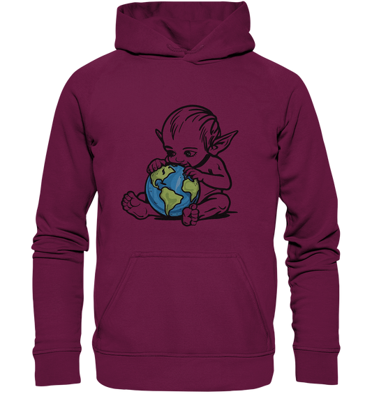 Elven Loom - Erde - Kids Premium Hoodie