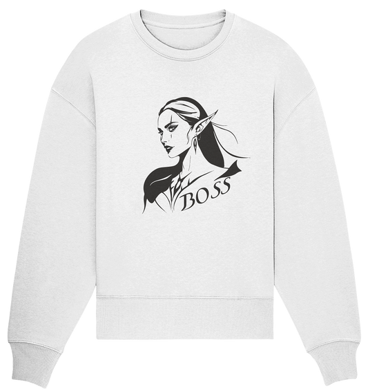 Elven Loom- Boss - Organic Oversize Sweatshirt