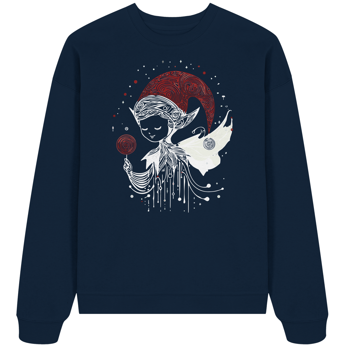 Winter Elf Wonder - Organic Oversize Sweatshirt